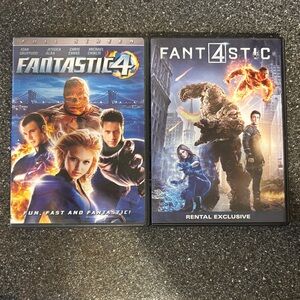Fantastic Four DVD Set - Black